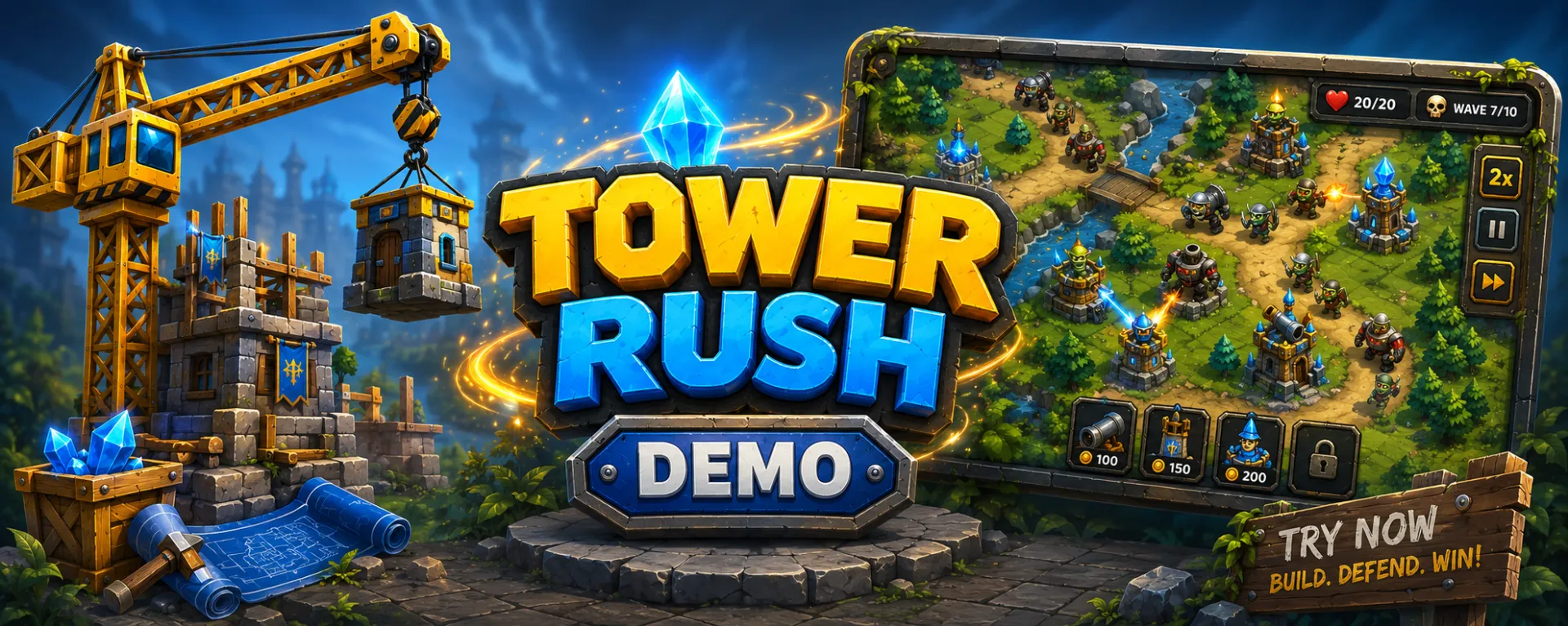 Tower Rush Demo main