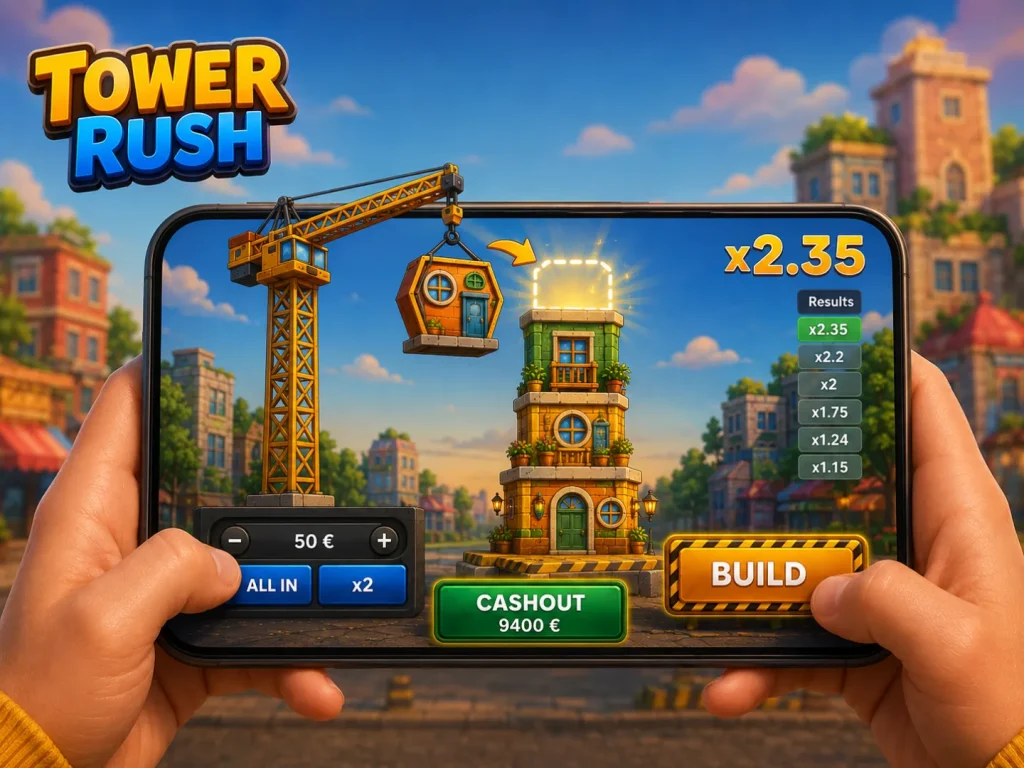 Tower Rush App jouer sur mobile